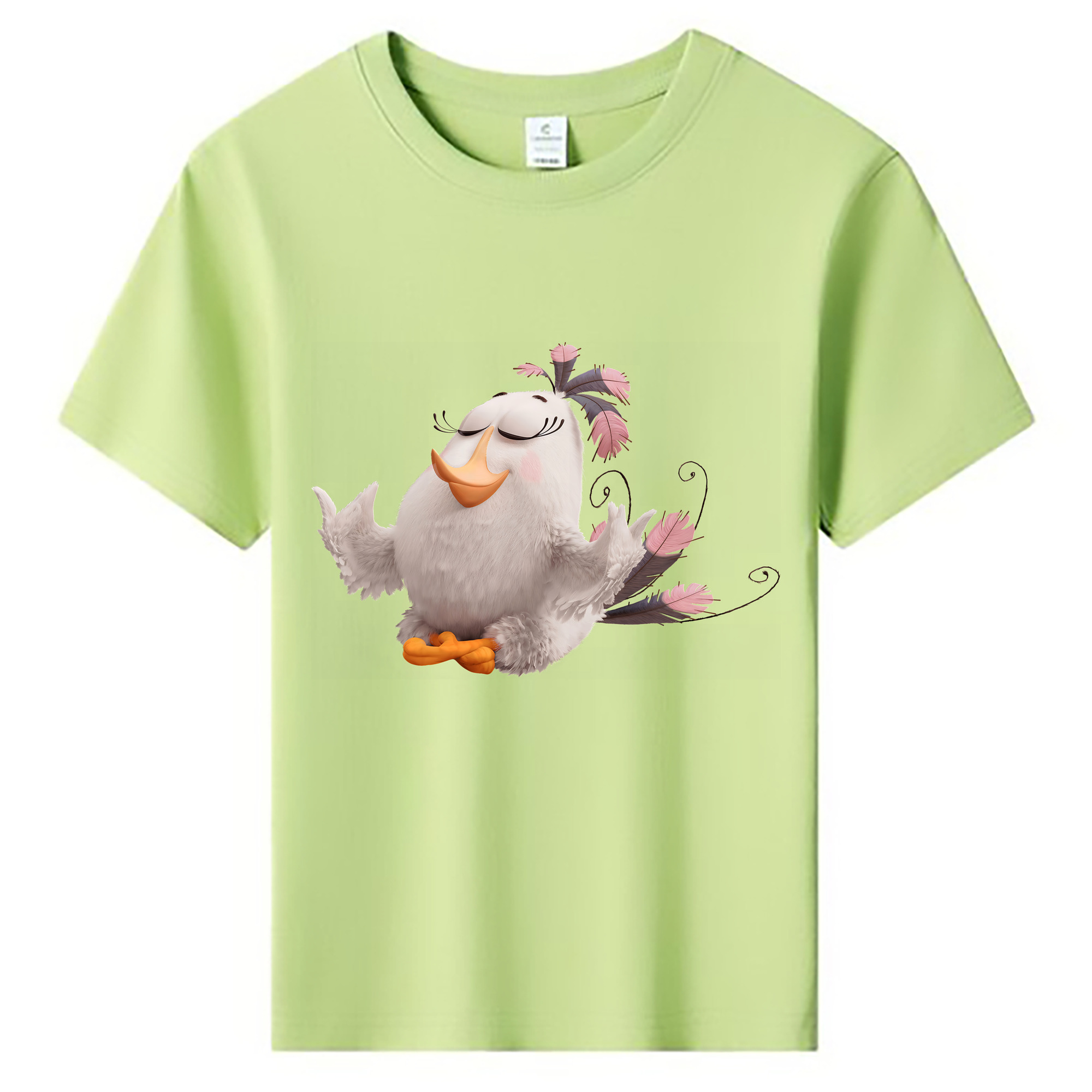 （画像用） Angry Birds アングリーバード 綿100％キッズTシャツ（フロントプリント）